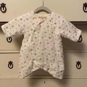 Bonpoint Quilted Baby Bunting Jumpsuit size 1m